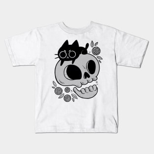 Skull Kitten Kids T-Shirt